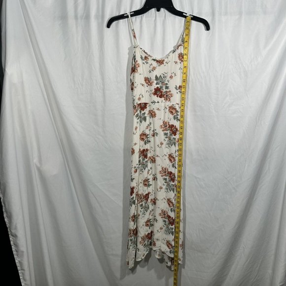 $218 Reformation [‎ 6 ] Cassandra Midi Dress in Veranda Floral Ivory #5831 - Picture 5 of 15
